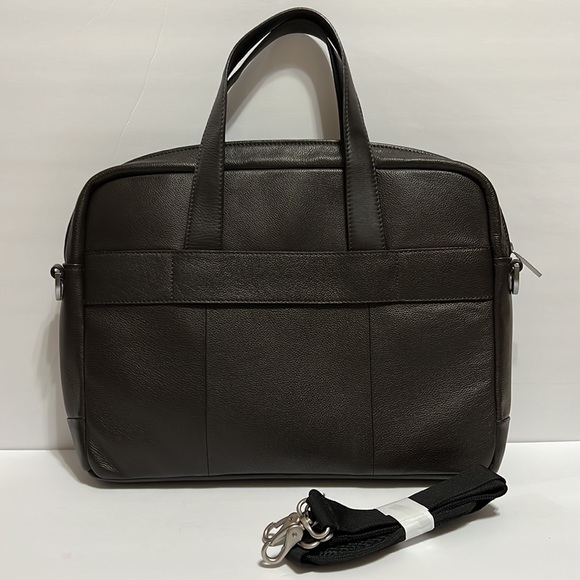 Moleskine Bags Moleskin Brown Leather Classic Match Slim Laptop